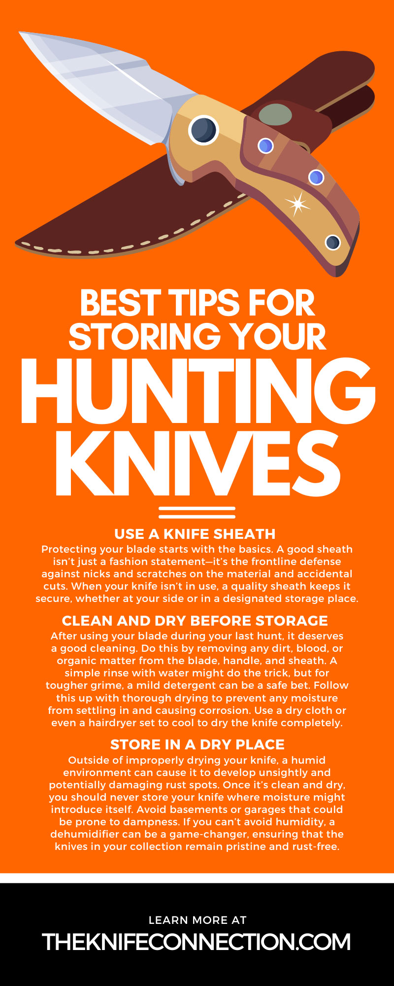 10 Best Tips for Storing Your Hunting Knives